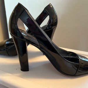 Steven by Steve Madden Patent Leather Peep Toe